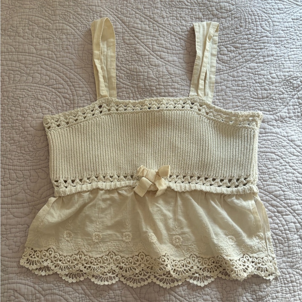 Zara knit top